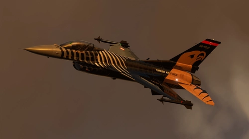 SC Designs F-16C TUAF SOLOTÜRK DEMO TEAM (8K)
