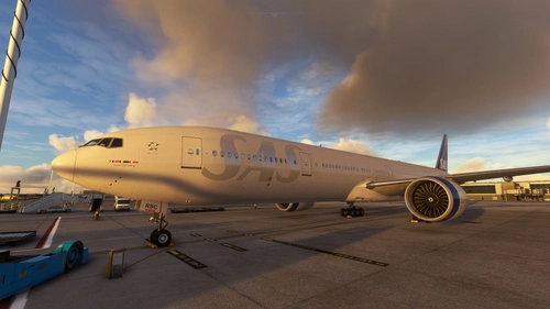 Scandinavian Airlines & Cabin PMDG B777-300ER