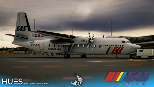 Scandinavian Airlines Pack | Fokker 27 | 