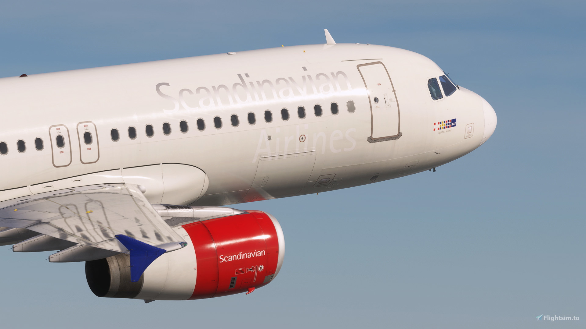 Scandinavian Airlines SAS (Fleet Pack 2) - Fenixsim A320 IAE - Image 1