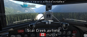 Scar Creek Airfield, British Columbia BC, Canada (CBA7) + Plummer Hut thumbnail 4