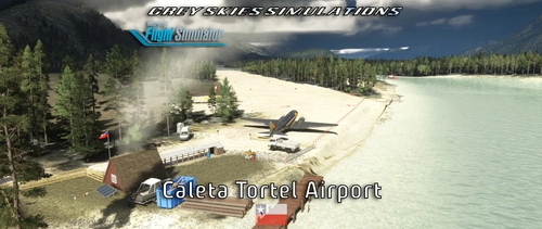 SCCR - Caleta Tortel airport, Patagonia, Chile