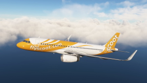 Scoot | Fenix A320 IAE SL/WTF Package | w/Cabin | 4K thumbnail 1