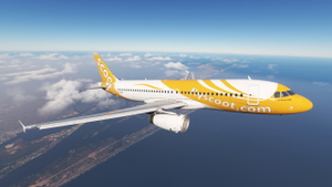 Scoot | Fenix A320 IAE SL/WTF Package | w/Cabin | 4K thumbnail 2