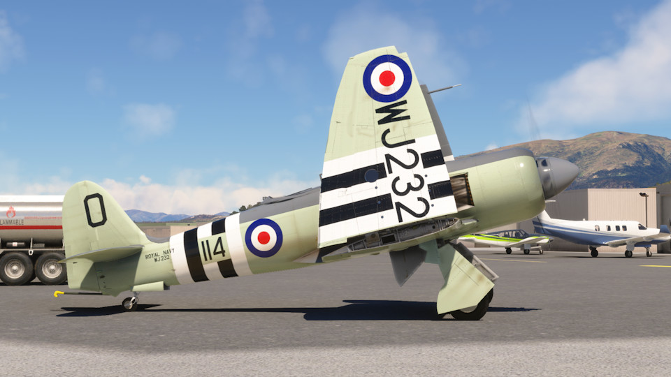 Hawker Sea Fury WJ232 - Aircraft Liveries for MSFS | Flightsim.to