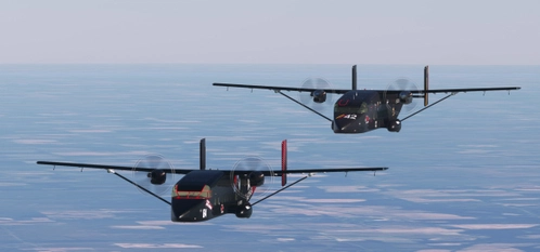Sherpa eSTOL support plane OO-BOX