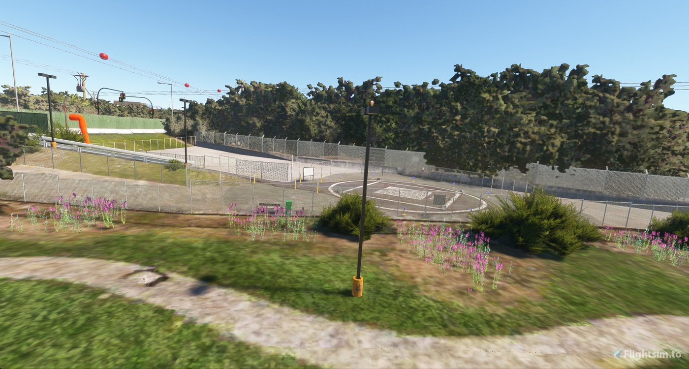 Edison Electric (SCE) Rosemead Helipad- Los Angeles, CA for Microsoft ...