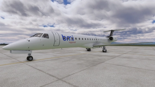 Sim Federation bmi regional Embraer 145 G-RJXI