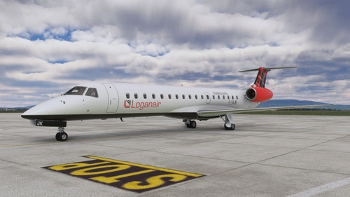 Sim Federation Loganair Embraer 145 G-SAJK