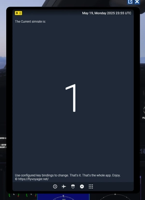 Sim Rate Display EFB App thumbnail 1
