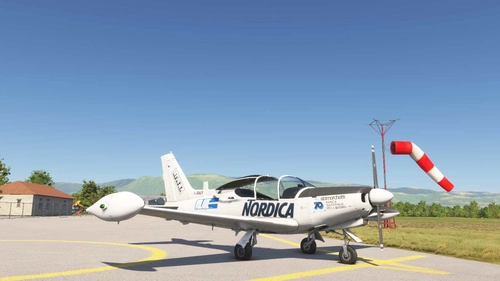 Sim Skunk Works SF-260 Alpi Eagles 1983 transatlantic flight