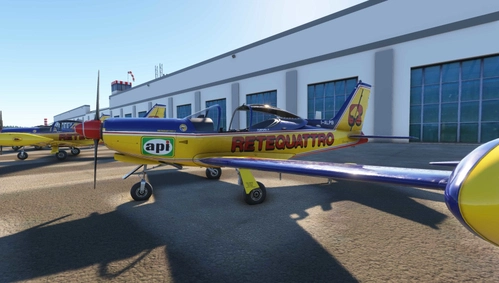 Sim Skunk Works SF-260 Alpi Eagles "Rete Quattro"