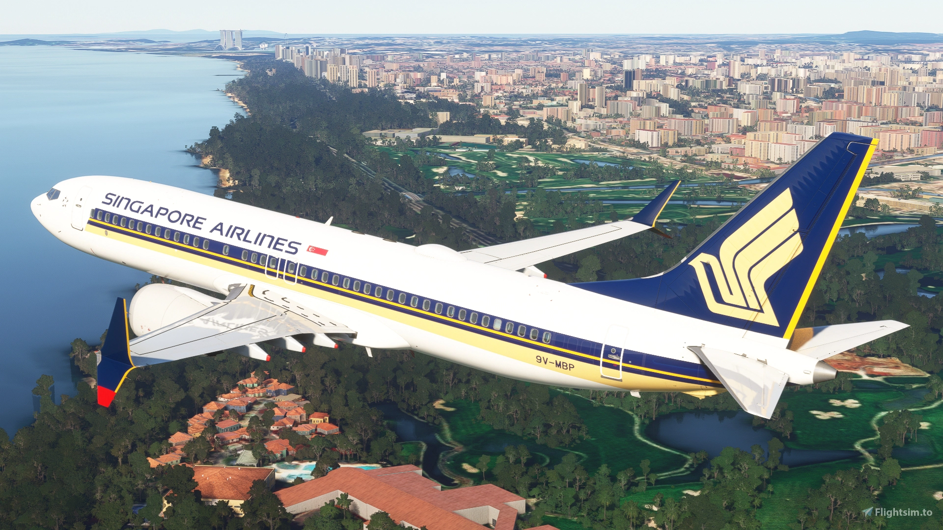 Singapore Airlines 9V-MBP - Aircraft Liveries for MSFS | Flightsim.to