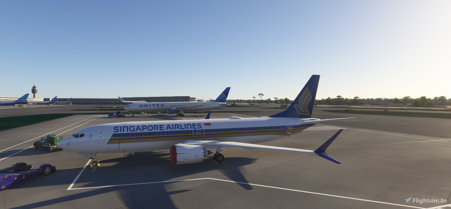 Singapore Airlines (9V-MGD) | Asobo 737-8MAX - Aircraft Liveries