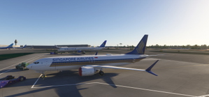 Singapore Airlines (9V-MGD) | Asobo 737-8MAX thumbnail 1