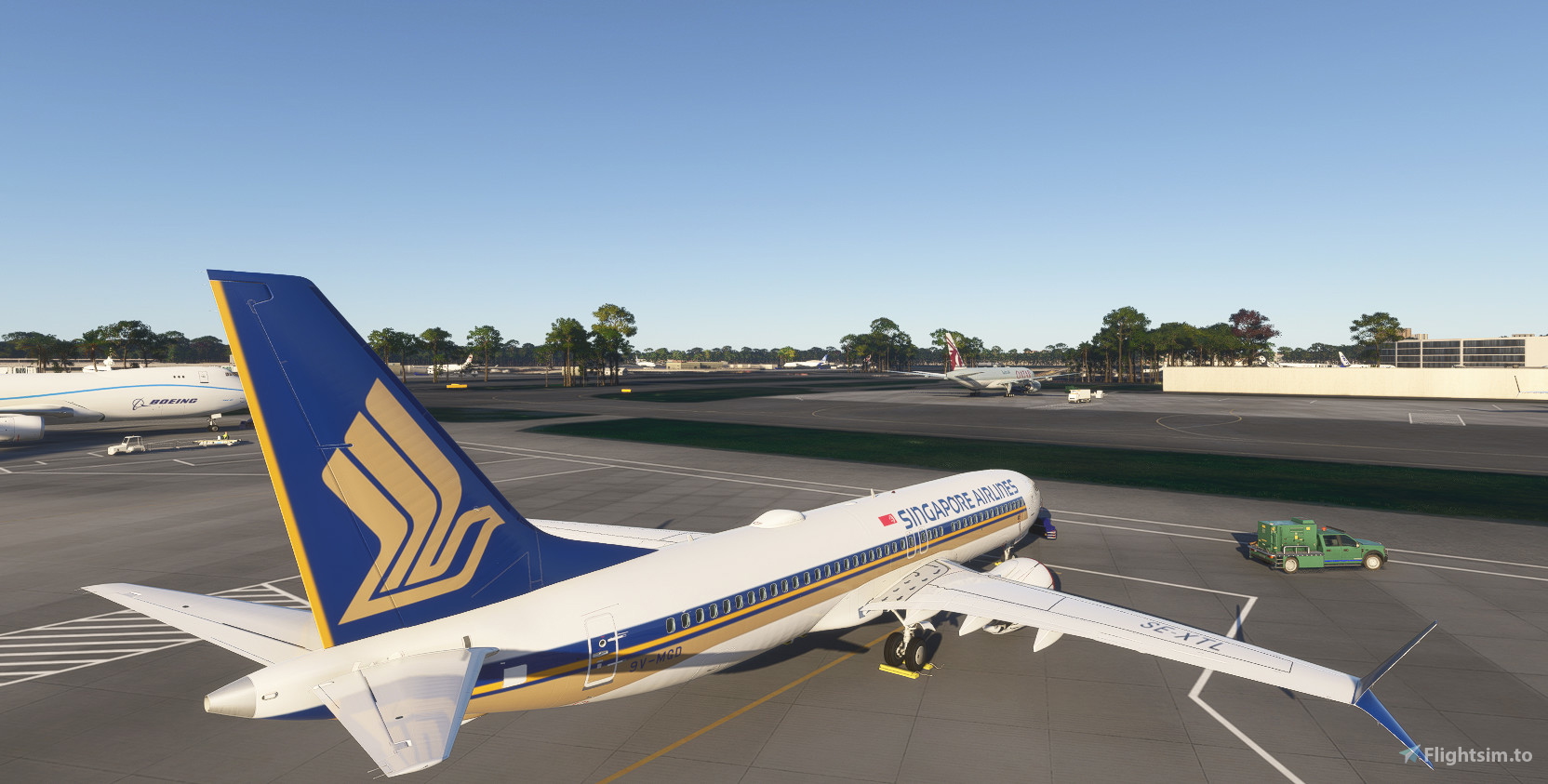 Singapore Airlines (9V-MGD) | Asobo 737-8MAX for Microsoft Flight