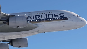 Singapore Airlines 9V-SKR | FlyByWire A380-800 | 4K thumbnail 7