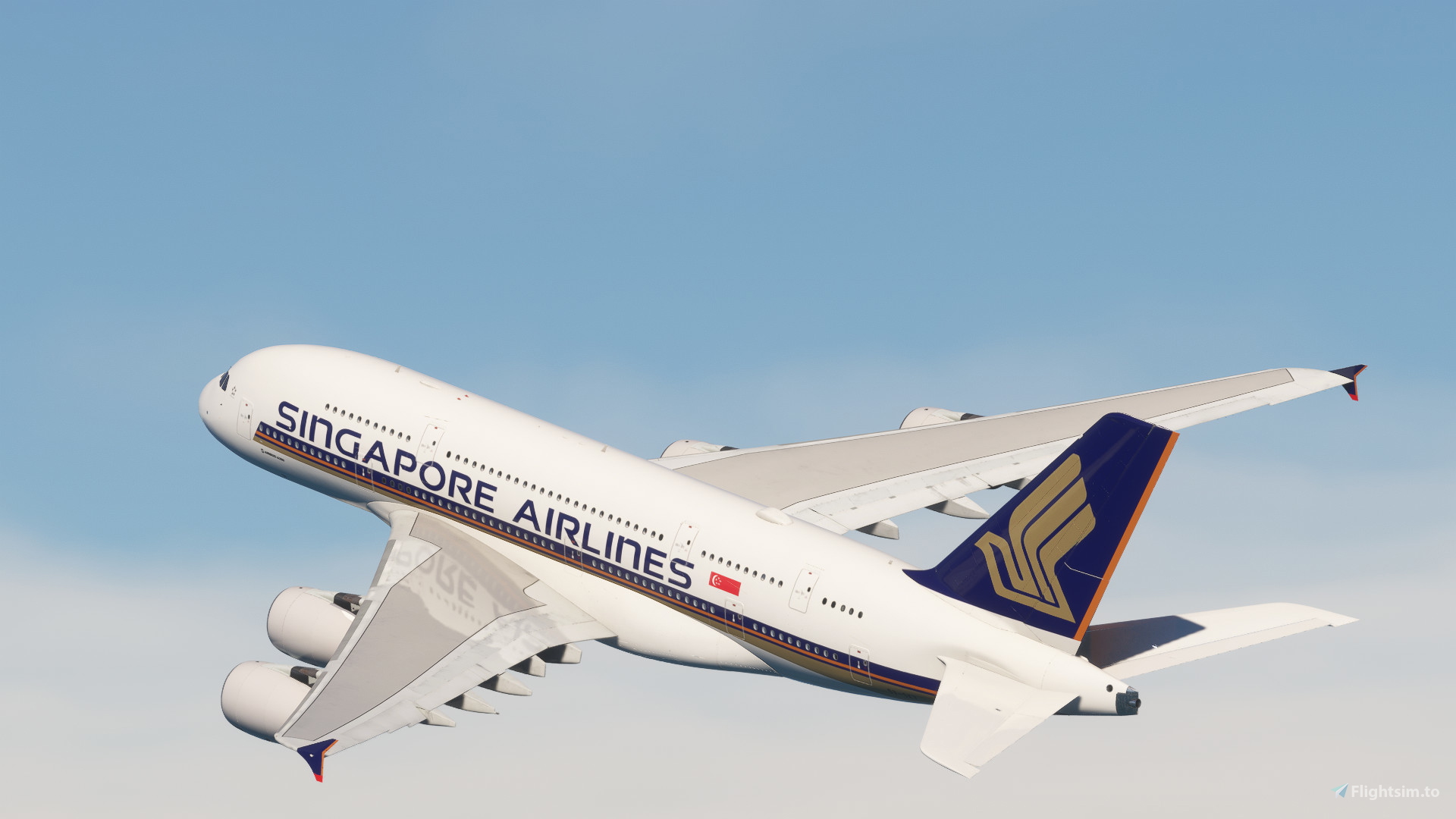 Singapore Airlines 9V-SKV FlyByWire A380 [raimbotrax][8K] for