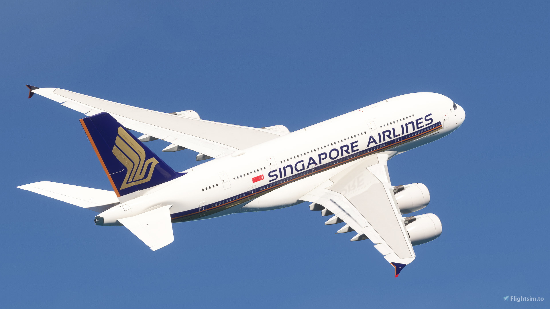 Singapore Airlines 9V-SKV FlyByWire A380 [raimbotrax][8K] for