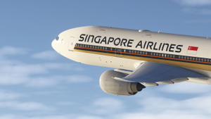 Singapore Airlines [9V-SQN] w/Cabin PMDG B777-200ER thumbnail 1