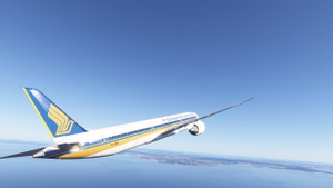 Singapore Airlines 9VSDA Asobo Boeing 787-10 - 4K thumbnail 7