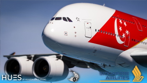 Singapore Airlines Pack w/Cabin - FBW A380X thumbnail 2