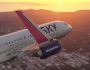 Sky Express (SX-IOG) for MSFS2024 | Inibuilds A320NEO thumbnail 4