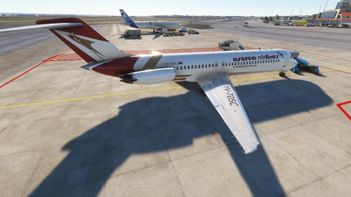 Sky Simulations DC-9-30 Aserca Airlines YV705C