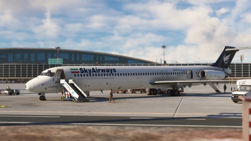 Skyairways Virtual Airlines (Ep_skw) Leonardo Fly the Maddog MD-82 