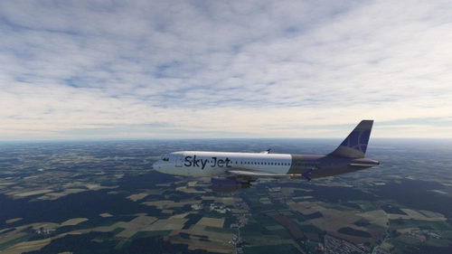 SkyJet | LatinVFR | A320-214 CFM |  D-AMAL | Legacy
