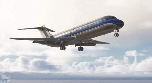 SKYSIMULATIONS DC-9-30 Little Navmap performance