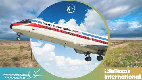 [DISCONTINUED] - SkySimulations McDonnell Douglas DC-9 Texas International Airlines 4K