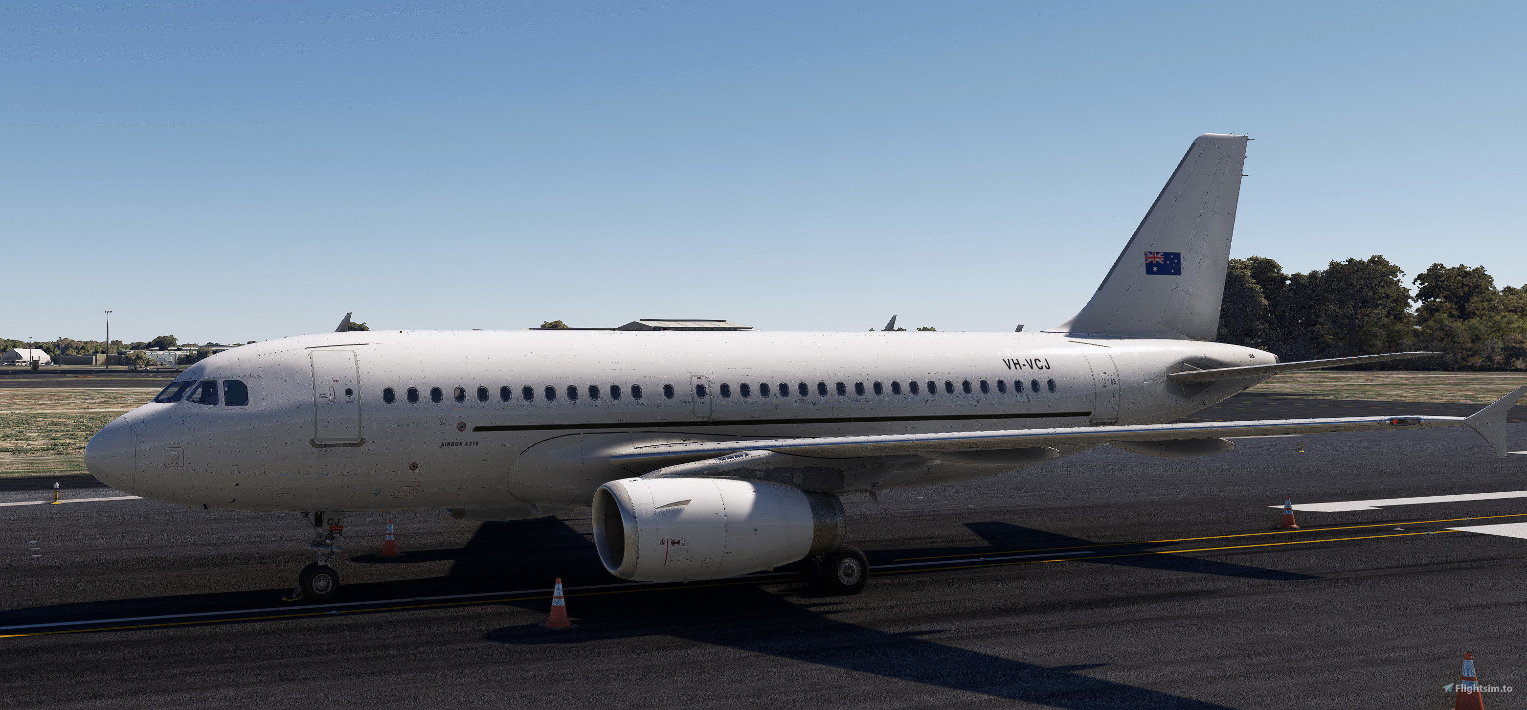 SkyTraders | VH-VCJ | Fenix A319 IAE for Microsoft Flight