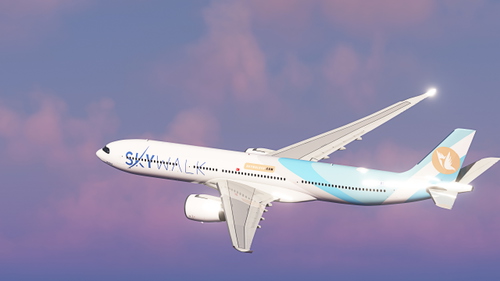 Skywalk Virtual Airlines | Headwind - Airbus A330-900 TC-BER | ' MUĞLA 'Livery 8K Texture