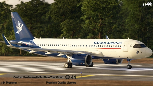 Slovak Airlines (OM-AAD) iniBuilds A320neo - 8K