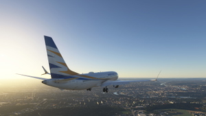 Smartwings OKSWA Asobo Boeing 737 MAX 8 - 8K thumbnail 4