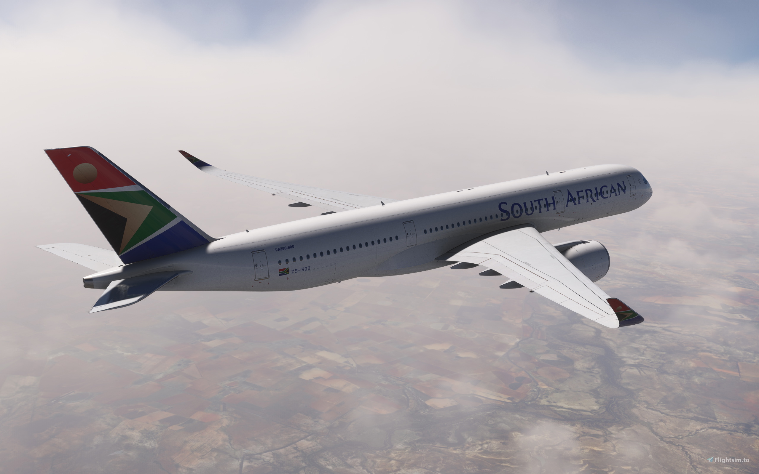South African Airways A350-900 Fleet Pack FS2020/2024 für