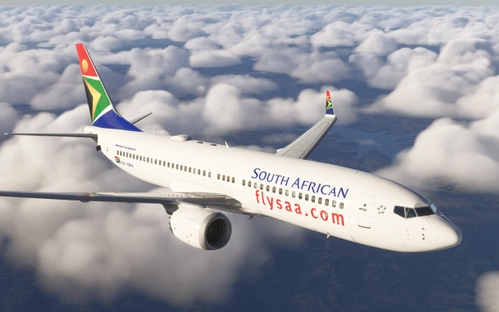 South African Airways Boeing 737MAX-8 iFly Fictional