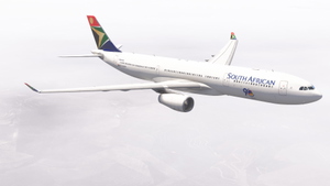 South African Airways [ZS-SXM] | '90 Years of Flying' | Airbus A330-300 RR thumbnail 2