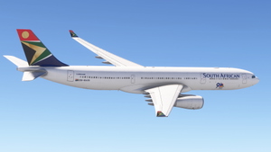 South African Airways [ZS-SXM] | '90 Years of Flying' | Airbus A330-300 RR thumbnail 3