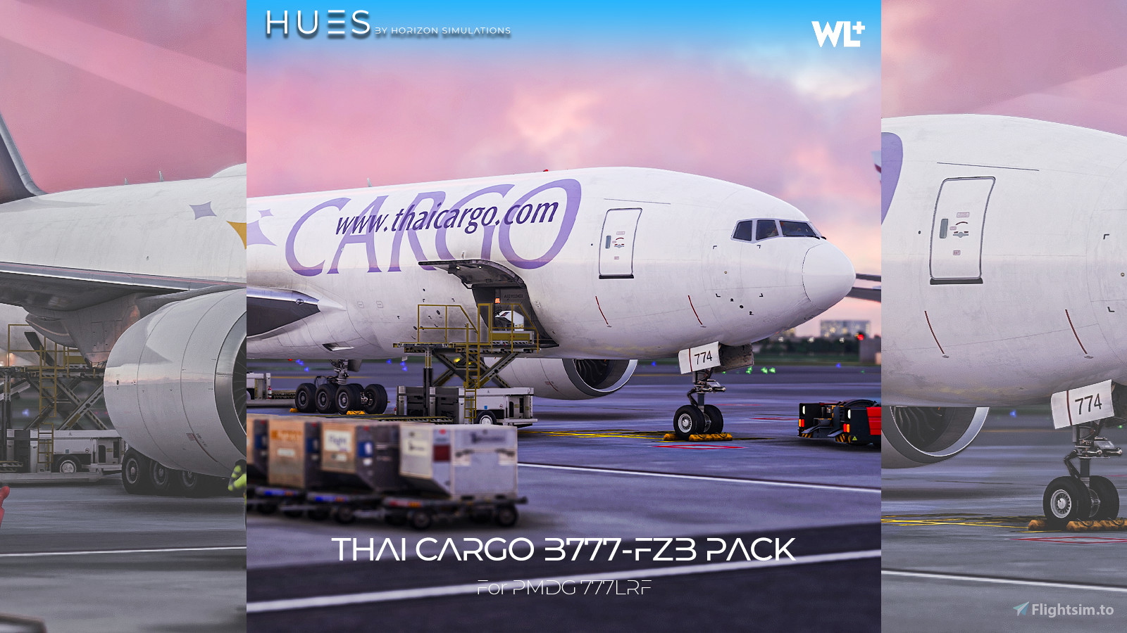 Southern Air Cargo - Thai Cargo PMDG 777-FZB | N774SA