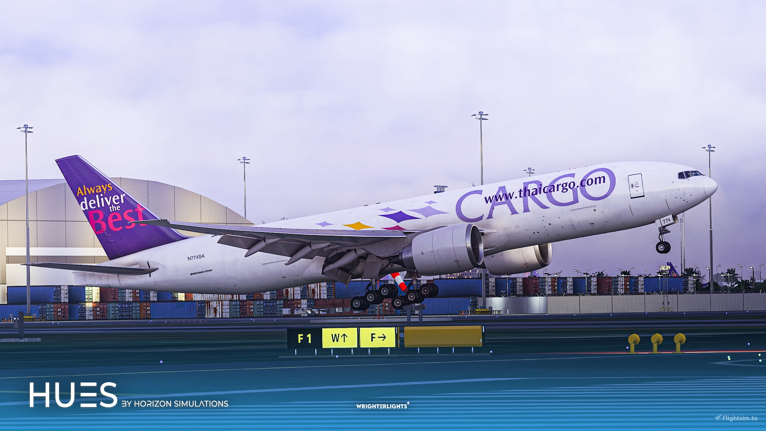 Boeing 777 Thai Cargo モデル 1/400 Boeing 777 Model 1:400 JC Wings Thai Airways International