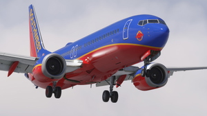 Southwest Airlines "Colleen Barrett" w/Cabin | iFly 737 MAX 8 thumbnail 6