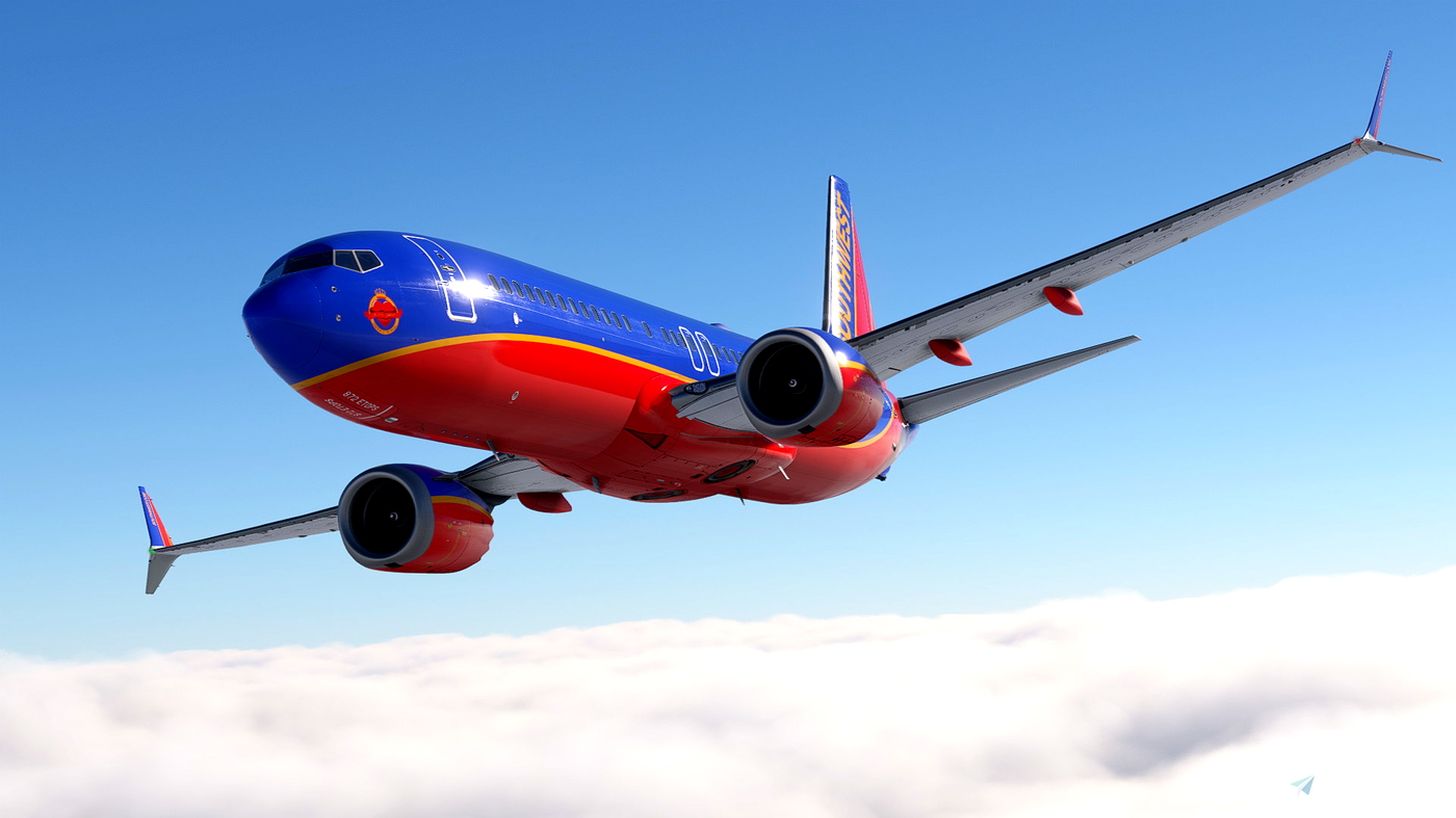 Southwest Airlines "Colleen Barrett" w/Cabin iFly 737 MAX 8 for