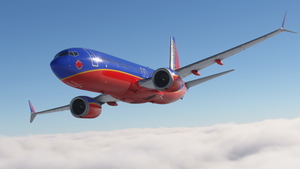 Southwest Airlines "Colleen Barrett" w/Cabin | iFly 737 MAX 8 thumbnail 2