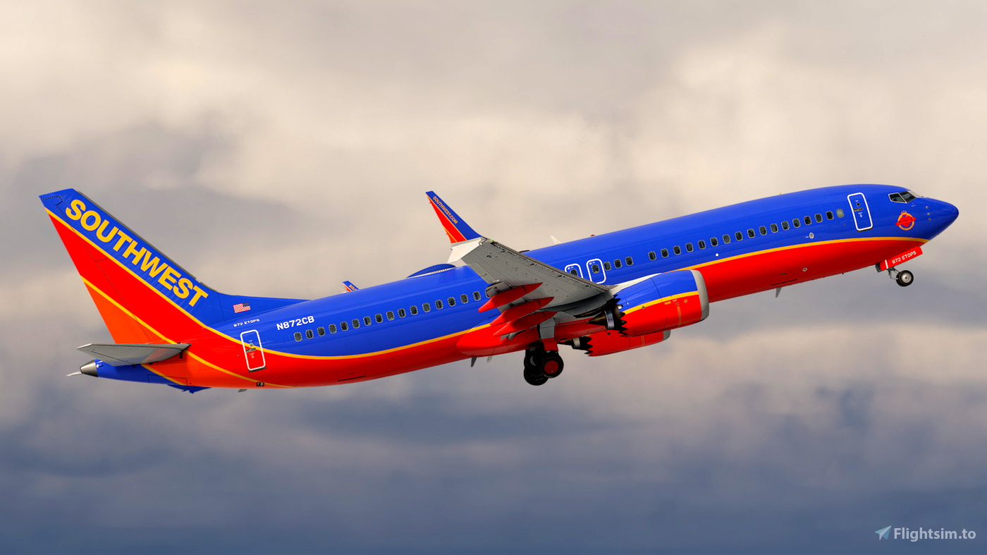 Southwest Airlines "Colleen Barrett" w/Cabin iFly 737 MAX 8 for