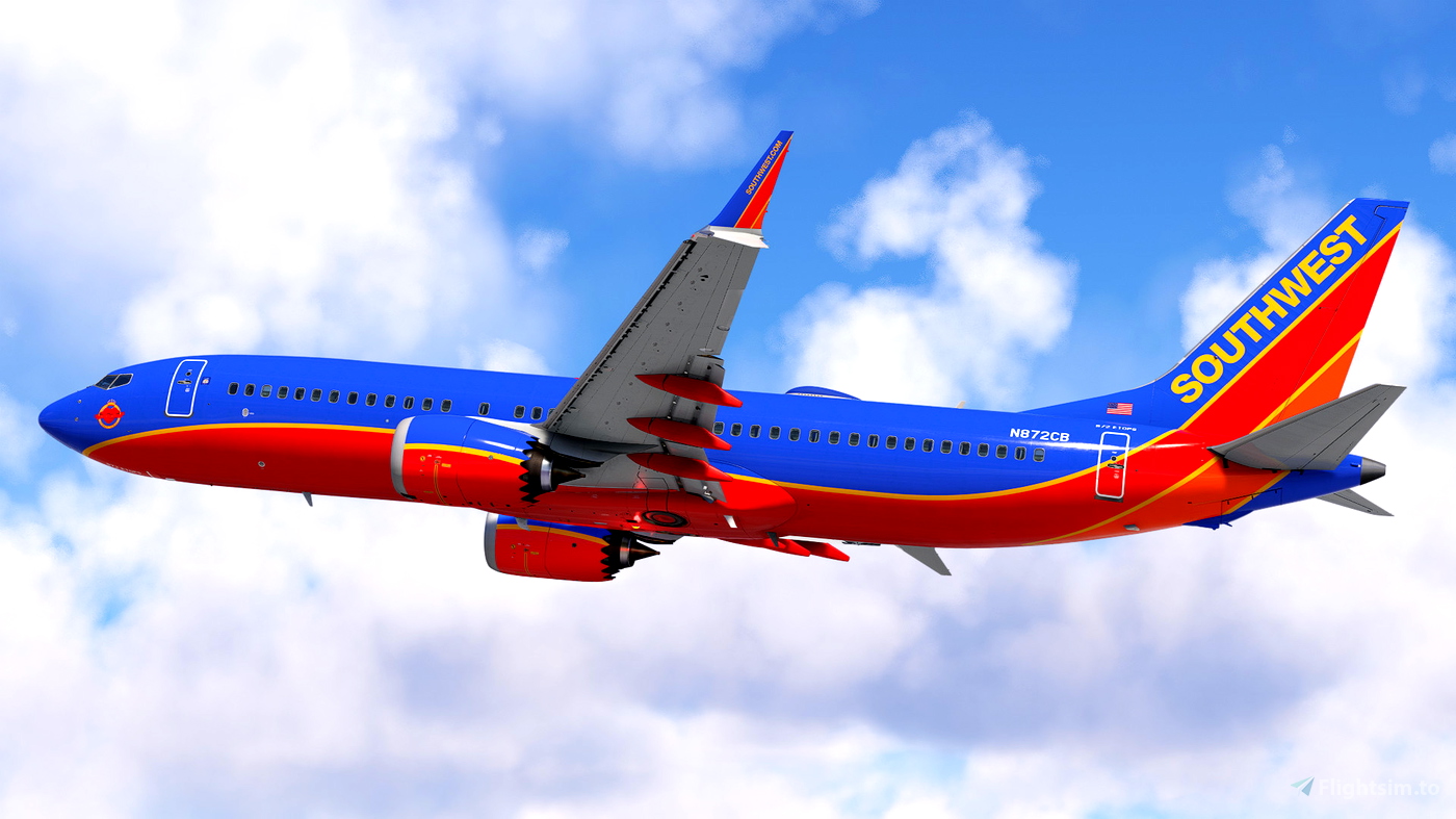 Southwest Airlines "Colleen Barrett" w/Cabin iFly 737 MAX 8 for