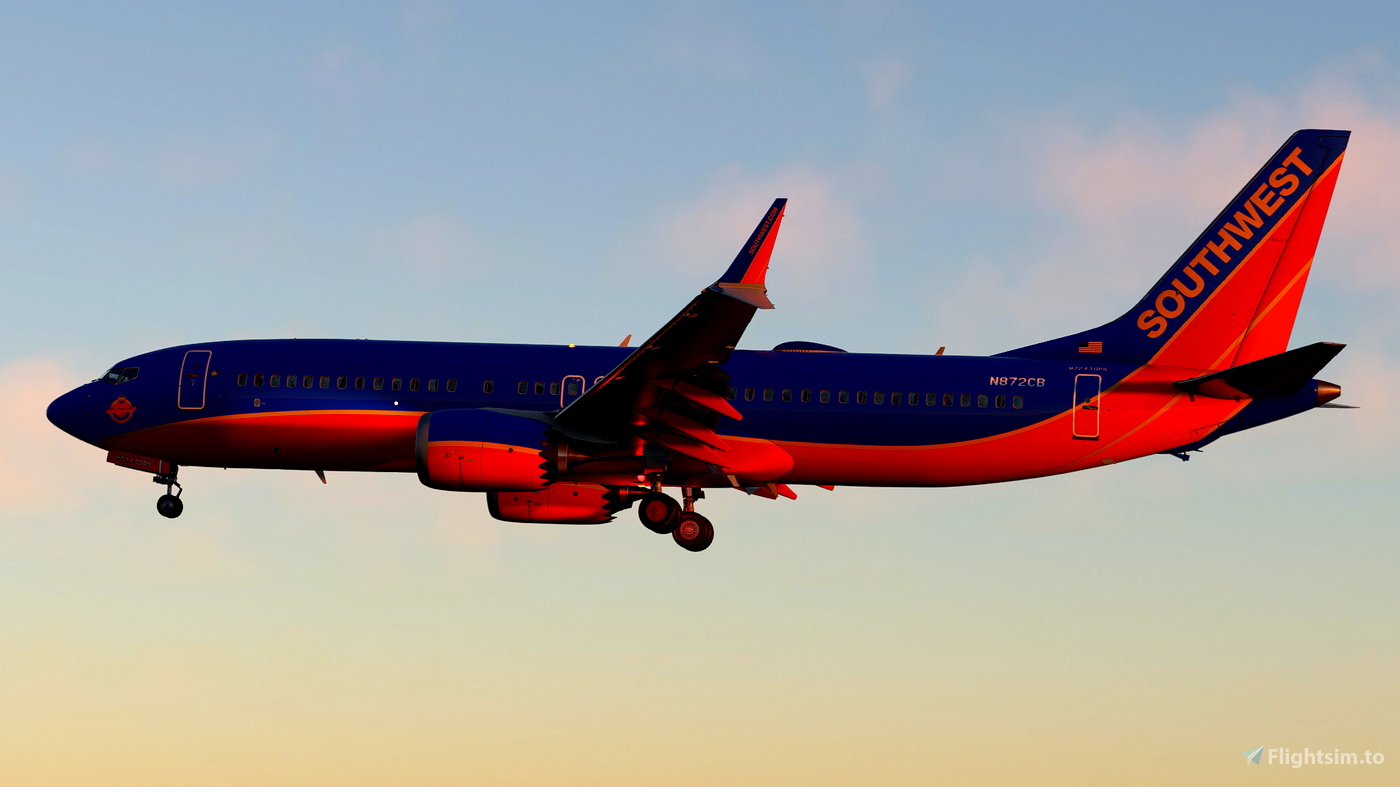 Southwest Airlines "Colleen Barrett" w/Cabin iFly 737 MAX 8 for