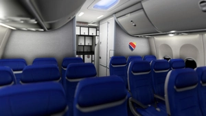 Southwest Airlines "Herbert D. Kelleher" w/Cabin | iFly 737 MAX 8 thumbnail 9