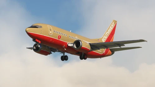 Southwest ("Desert Gold"/Classic Colors - N519SW) - CSS 737-500